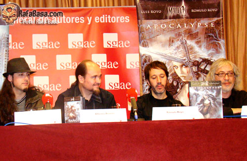 Luis Royo y Rómulo Royo - Alberto Rionda y Fran Fidalgo