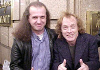 Armando de Castro con Angus de ac/dc