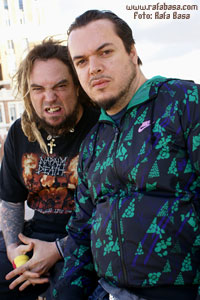 Igor y Max Cavalera - Foto: Rafa Basa