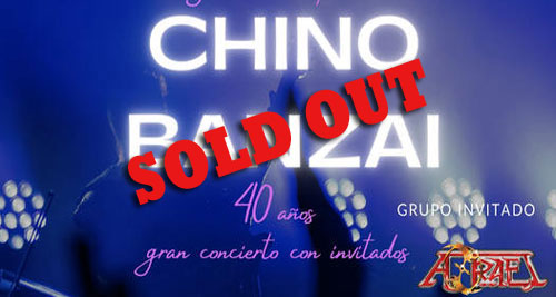 CHINO BANZAI + AZRAEL en Madrid el 18 de Noviembre