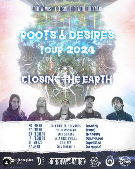 CLOSING THE EARTH anuncian fechas de conciertos