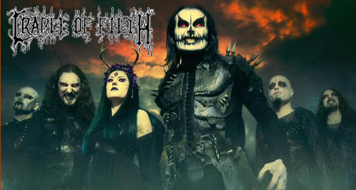 Entrevista con Dani Filth de CRADLE OF FILTH, previa a los conciertos