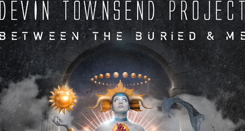 DEVIN TOWNSEND PROJECT + BETWEEN THE BURIED AND ME en Madrid y Barcelona en febrero de 2017