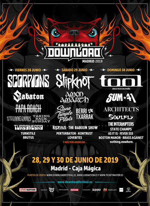 DOWNLOAD FESTIVAL MADRID