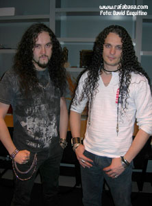 ZP Theart y  Frederic Leclercq de Dragonforce