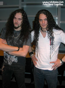 ZP Theart y  Frederic Leclercq de Dragonforce