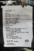 Set list  de Dream Theater