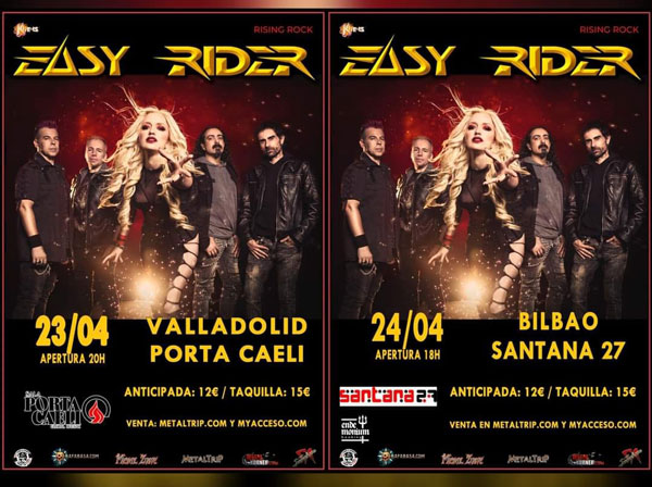 EASY RIDER - Sigue su gira en Valladolid y Bilbao