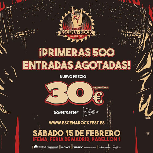 ESCENA ROCK FESTIVAL - El Festival De Metal Nacional En Madrid Agotó En ...