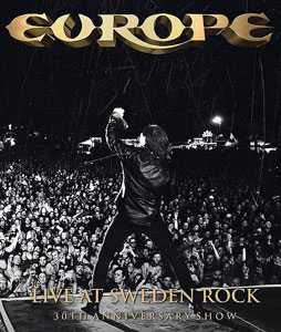 EUROPE - Live At Sweden Rock: 30th Anniversary Show