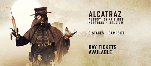 Alcatraz 2021 se celebrará los días 13, 14 y 15 de agosto en Kortrijk, Bélgica.