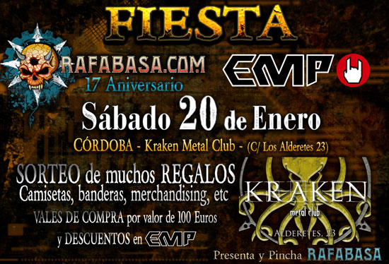 FIESTAS E.M.P. y 17 aniversario RAFABASA.COM