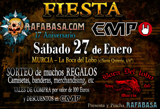 FIESTAS E.M.P. y 17 aniversario RAFABASA.COM