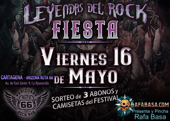 FIESTAS LEYENDAS DEL ROCK 