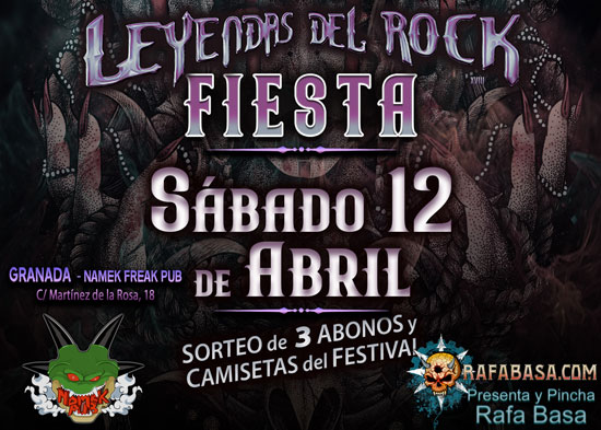 FIESTAS LEYENDAS DEL ROCK 