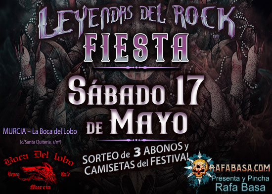 FIESTAS LEYENDAS DEL ROCK 