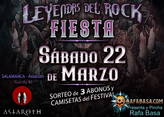 FIESTAS LEYENDAS DEL ROCK 