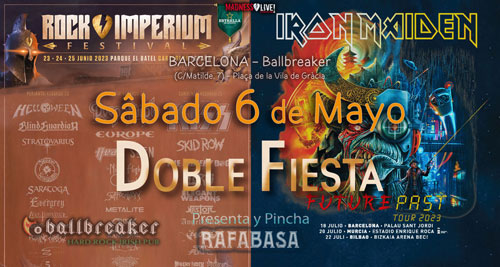 FIESTAS IRON MAIDEN