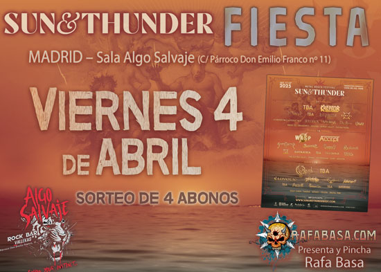 FIESTAS SUN AND THUNDER