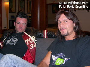 Steve y Henna de Gotthard