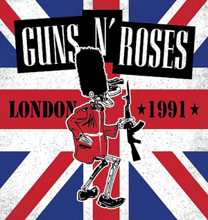 GUNS N' ROSES - London 1991 