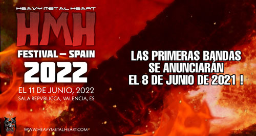 El festival HEAVY METAL HEART SPAIN se aplaza a 2022