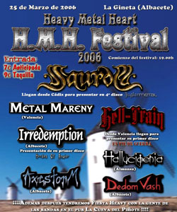HEAVY METAL HEART – Más sobre el festival…  - Noticias en  español sobre el heavy metal y los grupos de heavy metal.