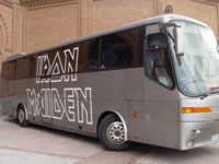 Bus de la Gira de Iron Maiden