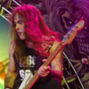 Steve Harris de Iron Maiden en Madrid. Foto: Basa