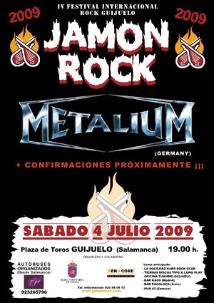 Vuelve el festival JAMÓN ROCK. 