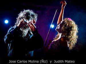 Jose Carlos Molina y Judith Mateo