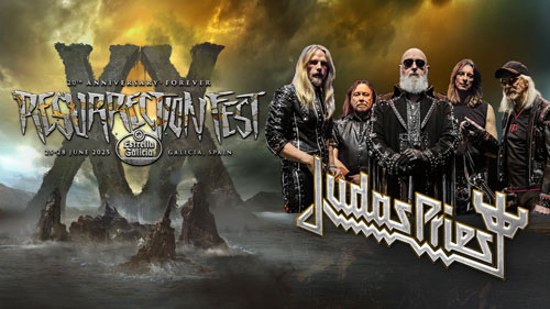 JUDAS PRIEST en el aniversario del RESURRECTION FEST