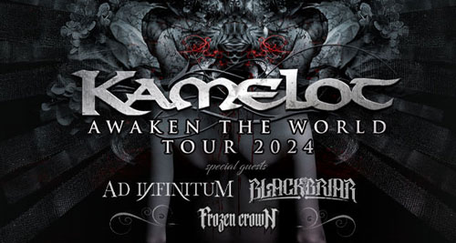 KAMELOT + AD INDINITUM, BLACKBRIAR y FROZEN CROWN en Bolbao y Madrid