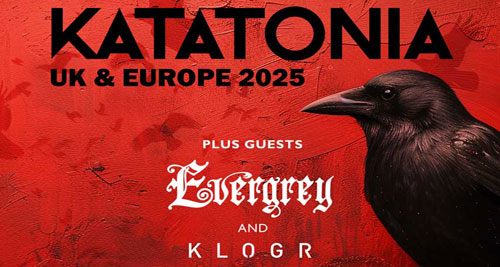 KATATONIA anuncia su nueva gira ‘Waking state of Europe’ para invierno de 2025 + EVERGREY y KLOGR