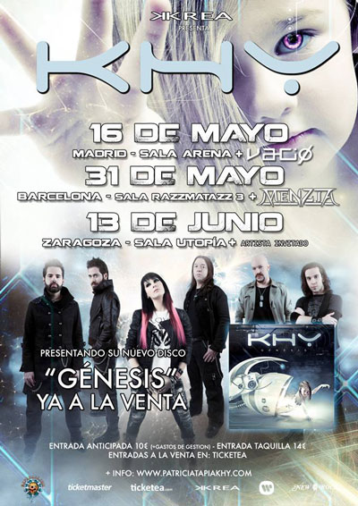  KHY presentan "Génesis" en directo