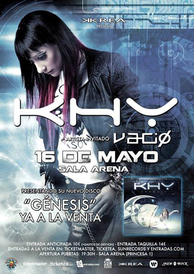  KHY presentan "Génesis" en directo