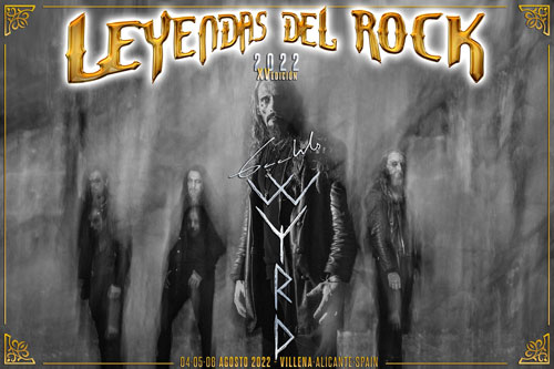 Gaahls Wyrd en LEYENDAS DEL ROCK 2022