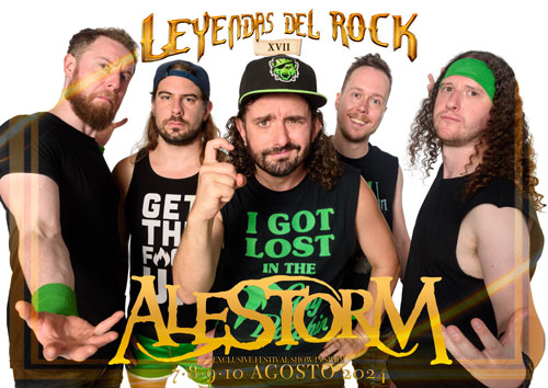 ALESTORM vuelve a LEYENDAS DEL ROCK por todo lo alto