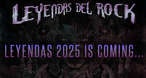 LEYENDAS DEL ROCK 2025 se celebrará los días 6, 7, 8 y 9 de agosto.