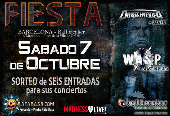 FIESTAS W.A.S.P. & DIRKSCHNEIDER 