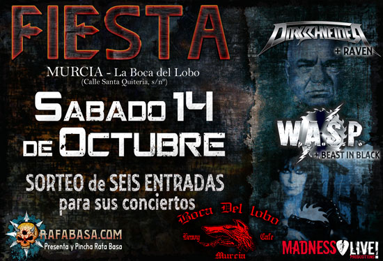 FIESTAS W.A.S.P. & DIRKSCHNEIDER 