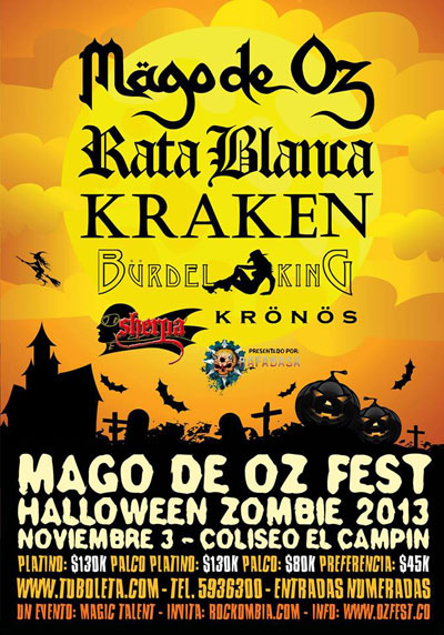 Mago de Oz Fest Colombia