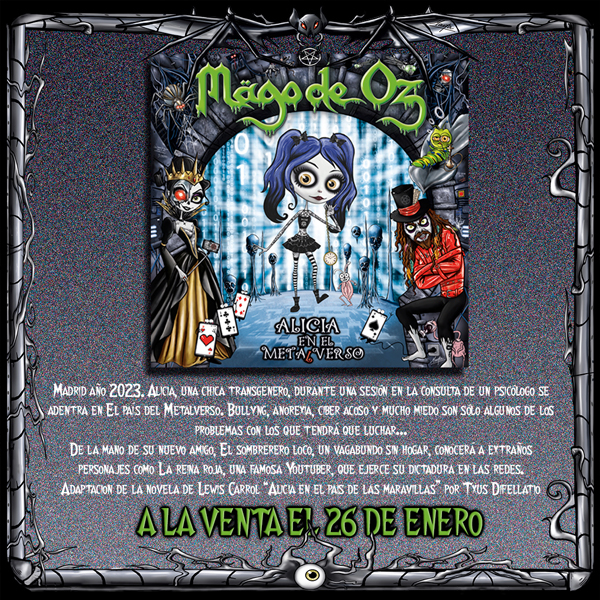 Mägo de Oz – Alicia en el metalverso –  :: Tu Web de Rock y  Metal
