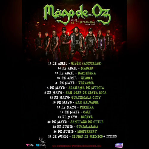 Mägo de Oz - Escucha de Alicia en el MetalVerso México 