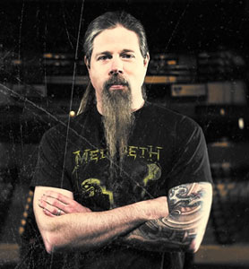  Chris Adler de MEGADETH