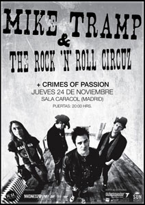 MIKE TRAMP & THE ROCK'n'ROLL CIRCUZ