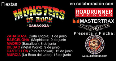 Fiestas Monsters Of Rock