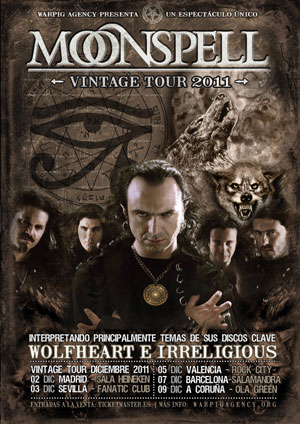 Moonspell Tour