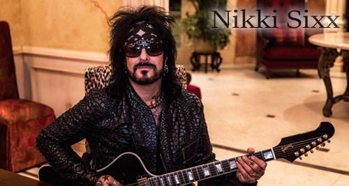 Nikki Sixx de MOTLEY CRUE