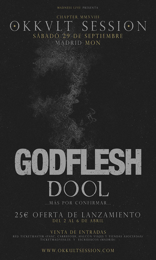 OKKULT SESSION 2018: GODFLESH + DOOL 